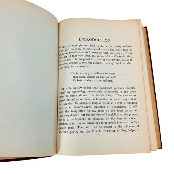 The Poetical Works of Henry W Longfellow Collins Clear Type Press Antique - Picture 13 of 16